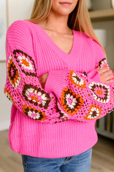 Can't Stop this Feeling V-Neck Knit Sweater Southern Soul Collectives