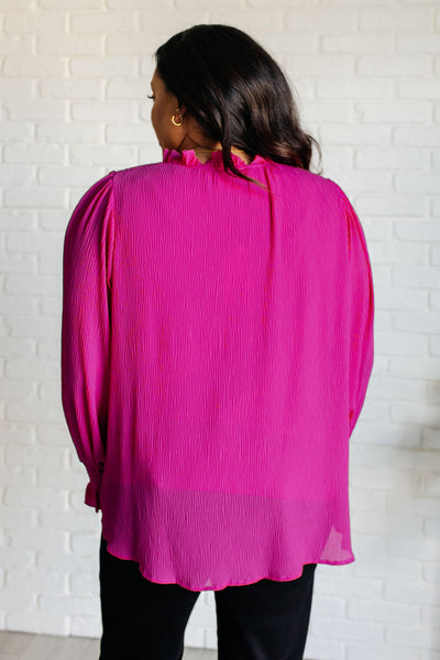 Candid Moment Ruffle Neckline Blouse Southern Soul Collectives