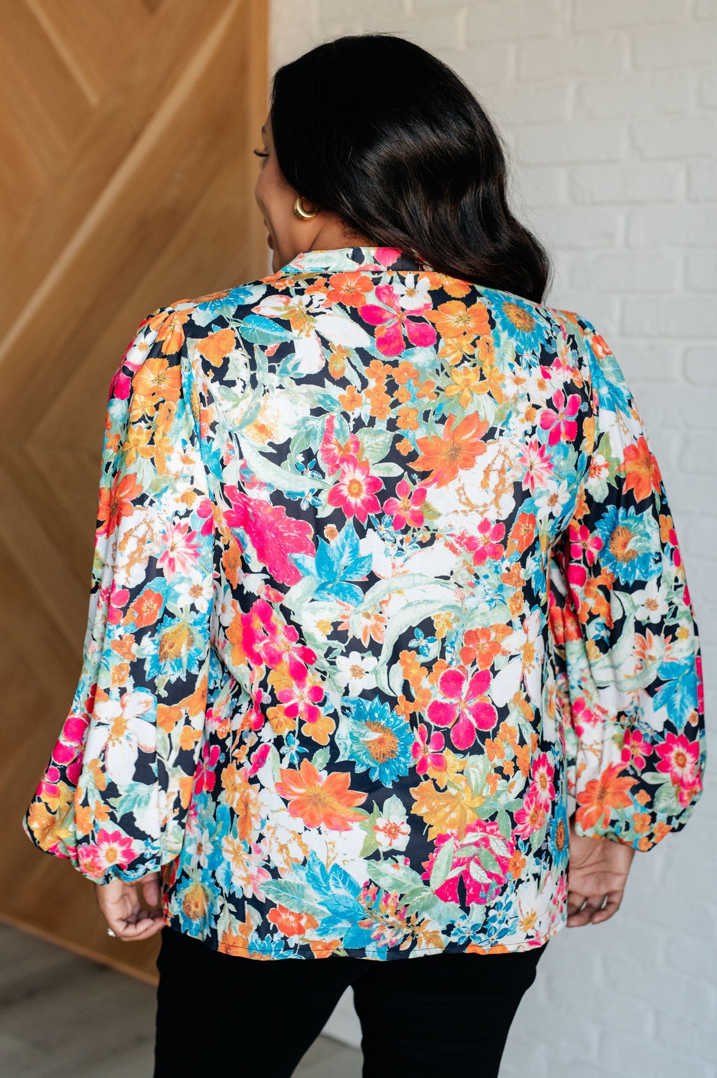 Carry Me Away Floral Peplum Blouse Southern Soul Collectives