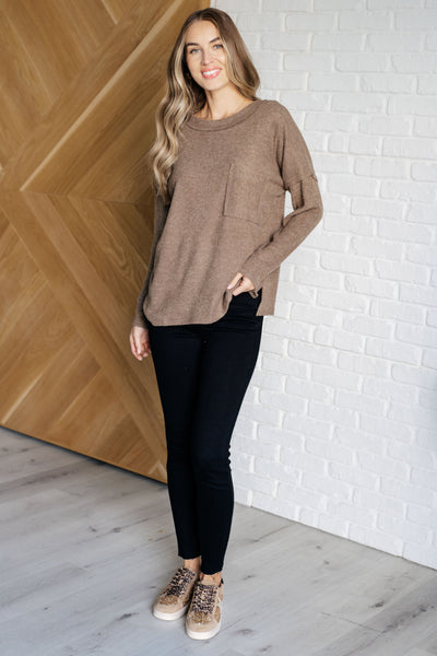 Casual Tuesday Ribbed Knit Sweater in Mocha Southern Soul Collectives