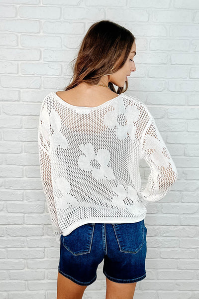 Catch the Breeze Layering Top in Off White Southern Soul Collectives