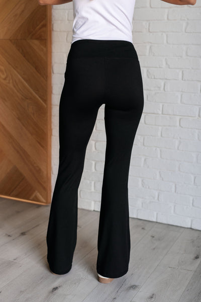 Checking Out Myself Flare Leggings in Black Southern Soul Collectives