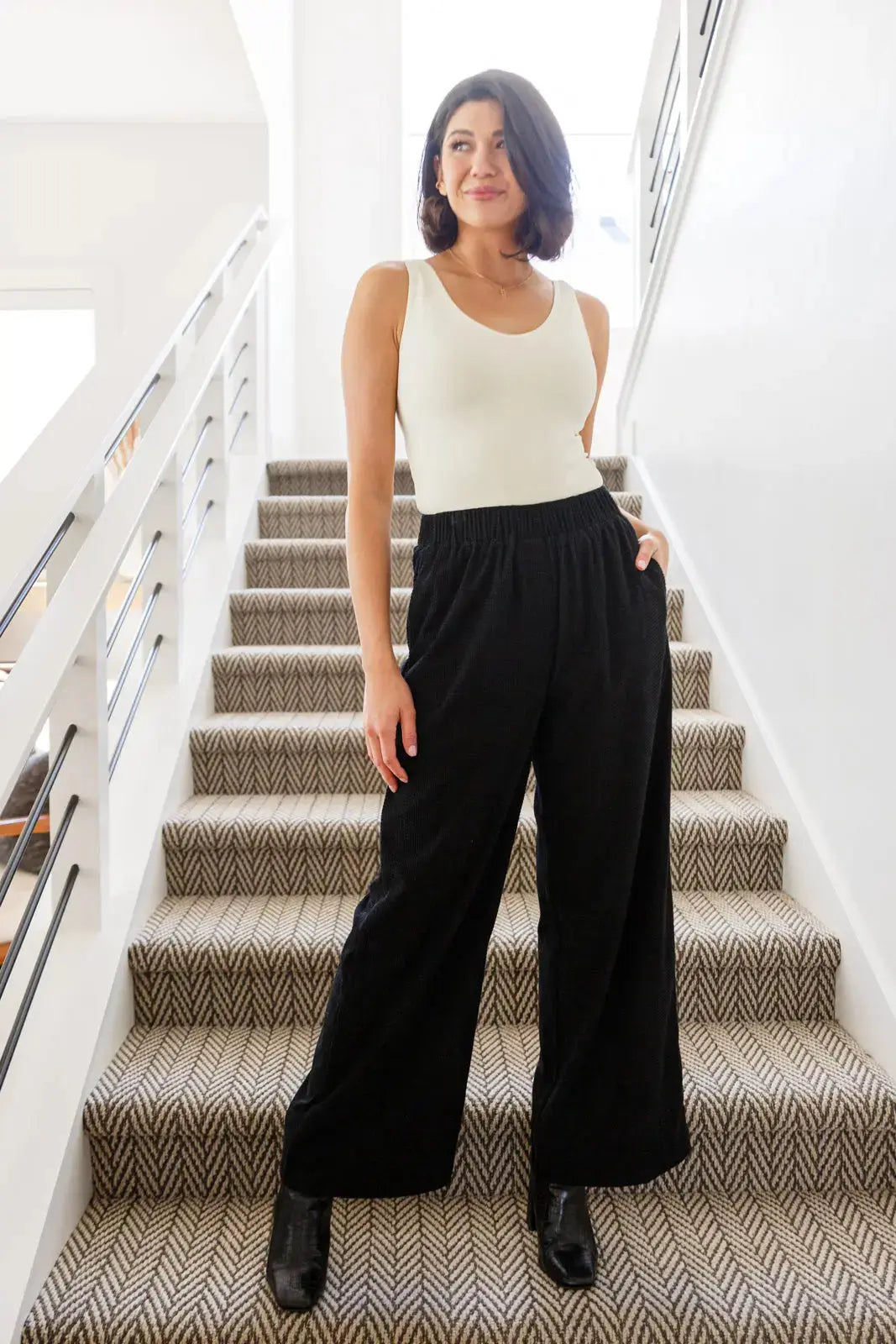 Come Rain or Shine Wide Leg Pants Womens Southern Soul Collectives