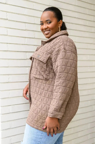 Coming Back Home Jacket in Mocha Womens Southern Soul Collectives