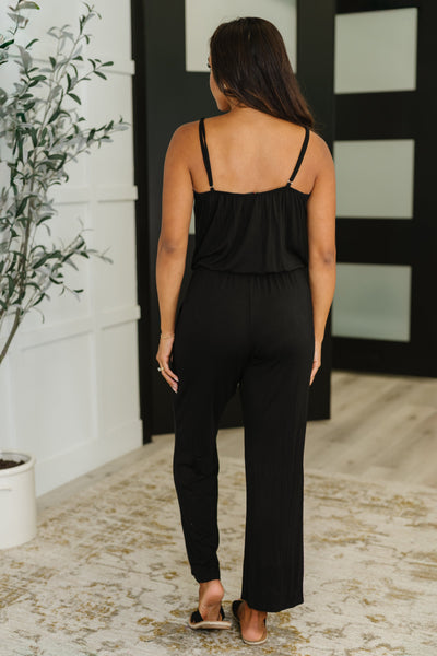Completely Justified Jumpsuit in Black