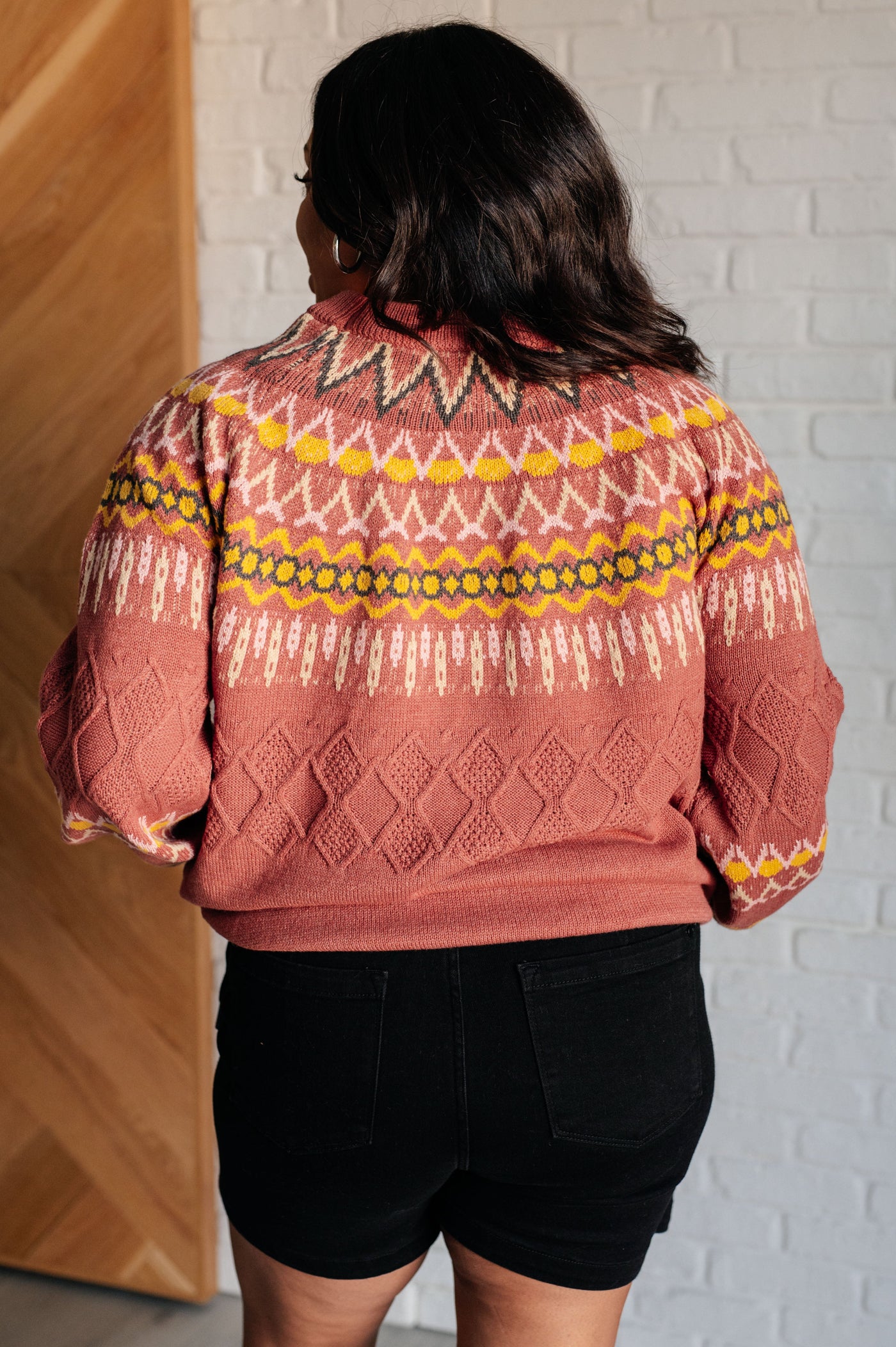 Cozy Chalet Fair Isle Sweater Southern Soul Collectives