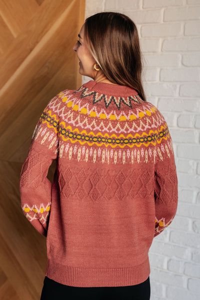 Cozy Chalet Fair Isle Sweater Southern Soul Collectives