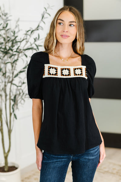 Craft Night Crochet Detail Top Southern Soul Collectives