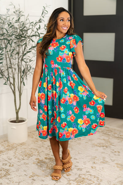 Daisy Me Rollin' Flutter Sleeve Dress Southern Soul Collectives