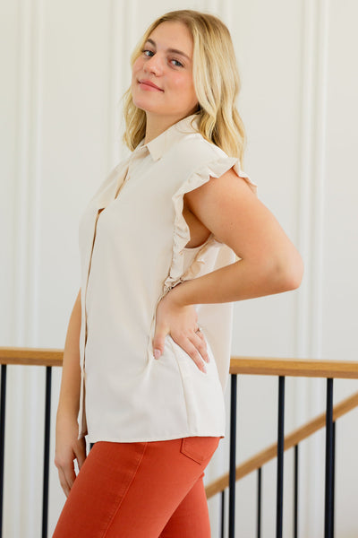 Day Date Ruffle Sleeved Blouse Southern Soul Collectives