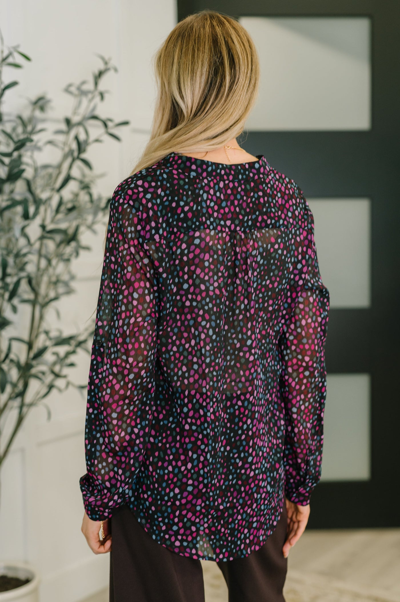 Doing the Most Polka Dot Blouse Southern Soul Collectives