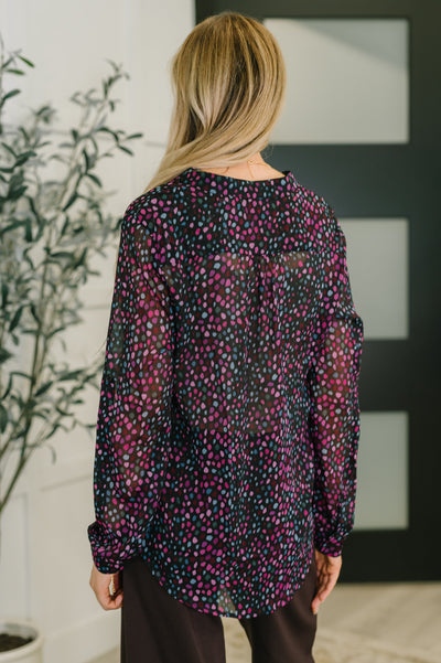 Doing the Most Polka Dot Blouse Southern Soul Collectives