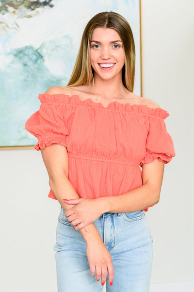 Don't Be Shy Off the Shoulder Blouse Southern Soul Collectives