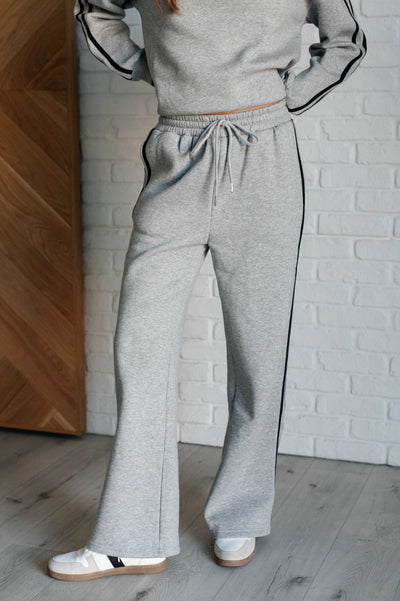 Don't Get Stuck Stripe Detail Sweatpants Southern Soul Collectives