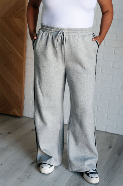 Don't Get Stuck Stripe Detail Sweatpants Southern Soul Collectives