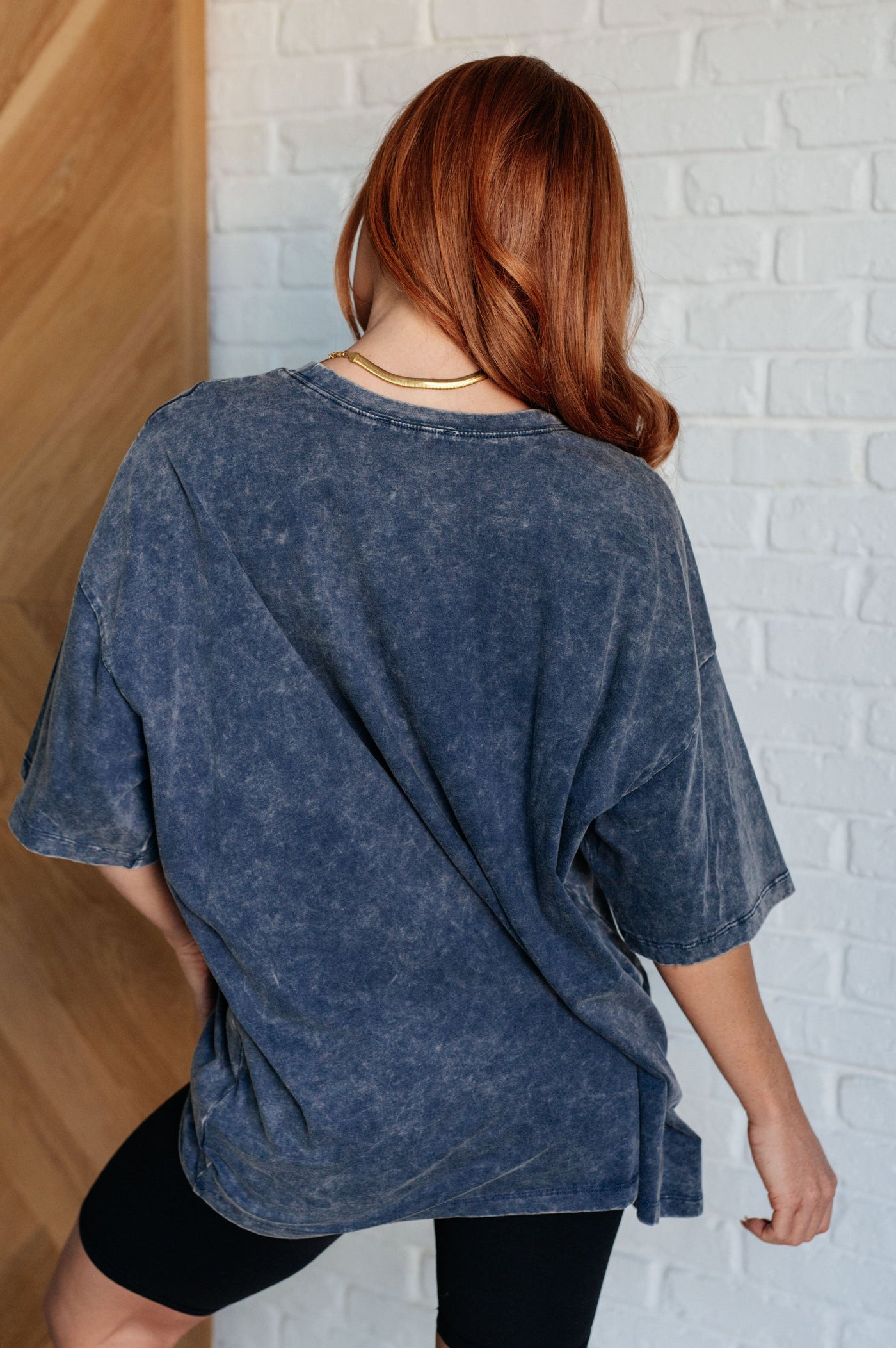 Don't Mind Me Mineral Wash Drop Shoulder Tee in Blackberry Southern Soul Collectives