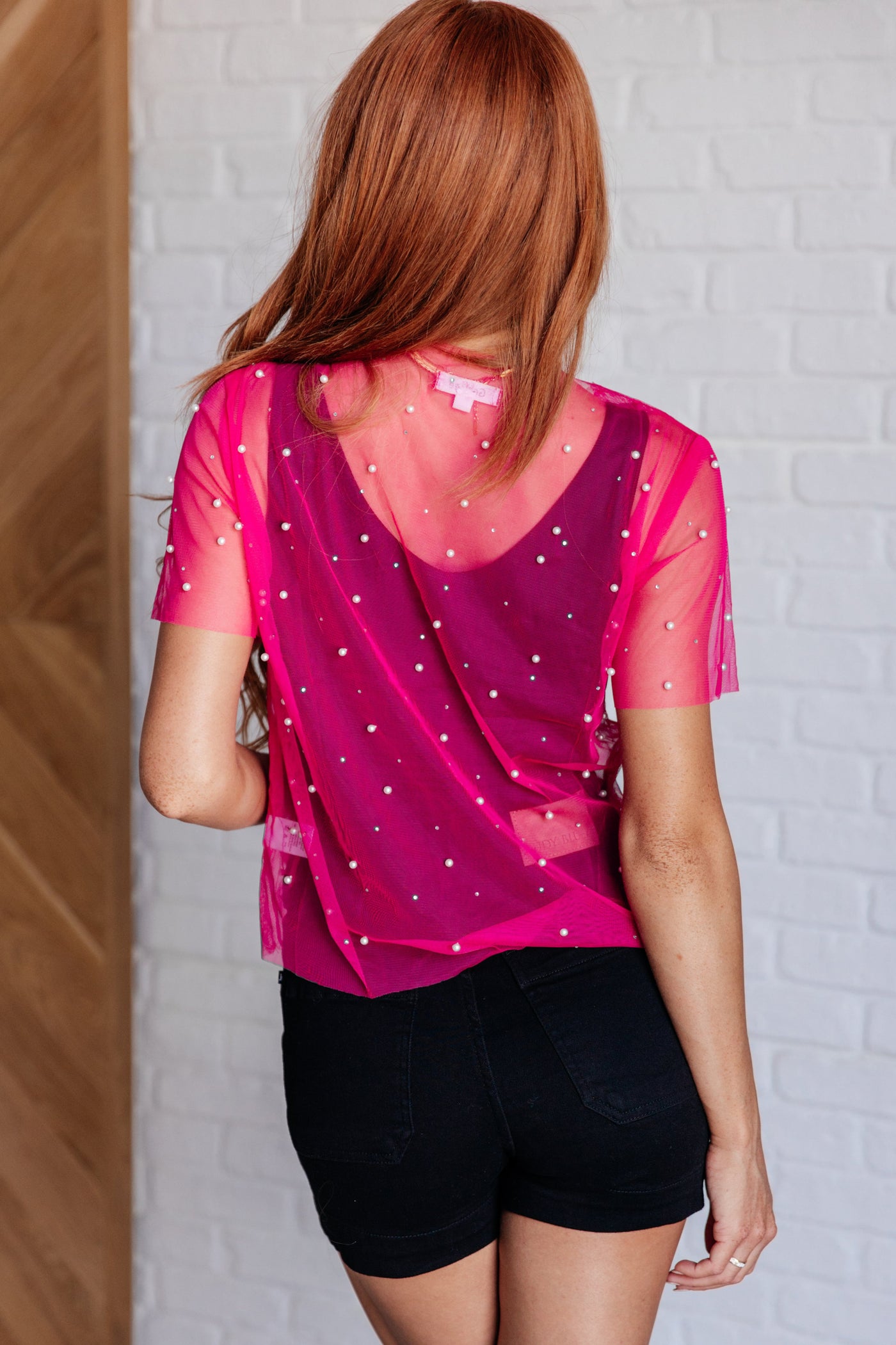 Dressing for Revenge Layering Top in Hot Pink Southern Soul Collectives