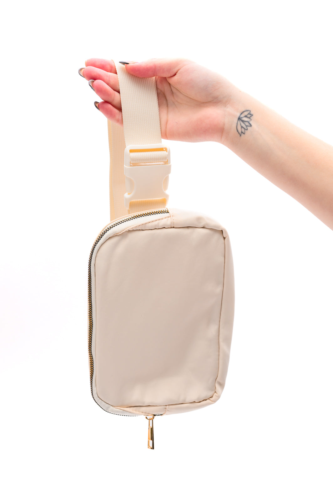 Everywhere I Go Crossbody Belt Bag in Ivory Southern Soul Collectives