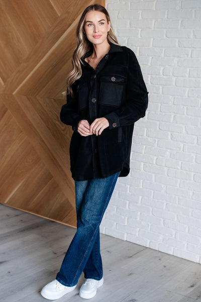 Fantastic in Fleece Jacket in Black Southern Soul Collectives