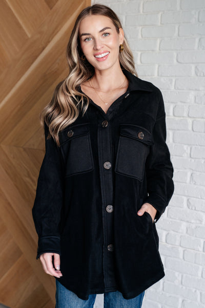 Fantastic in Fleece Jacket in Black Southern Soul Collectives