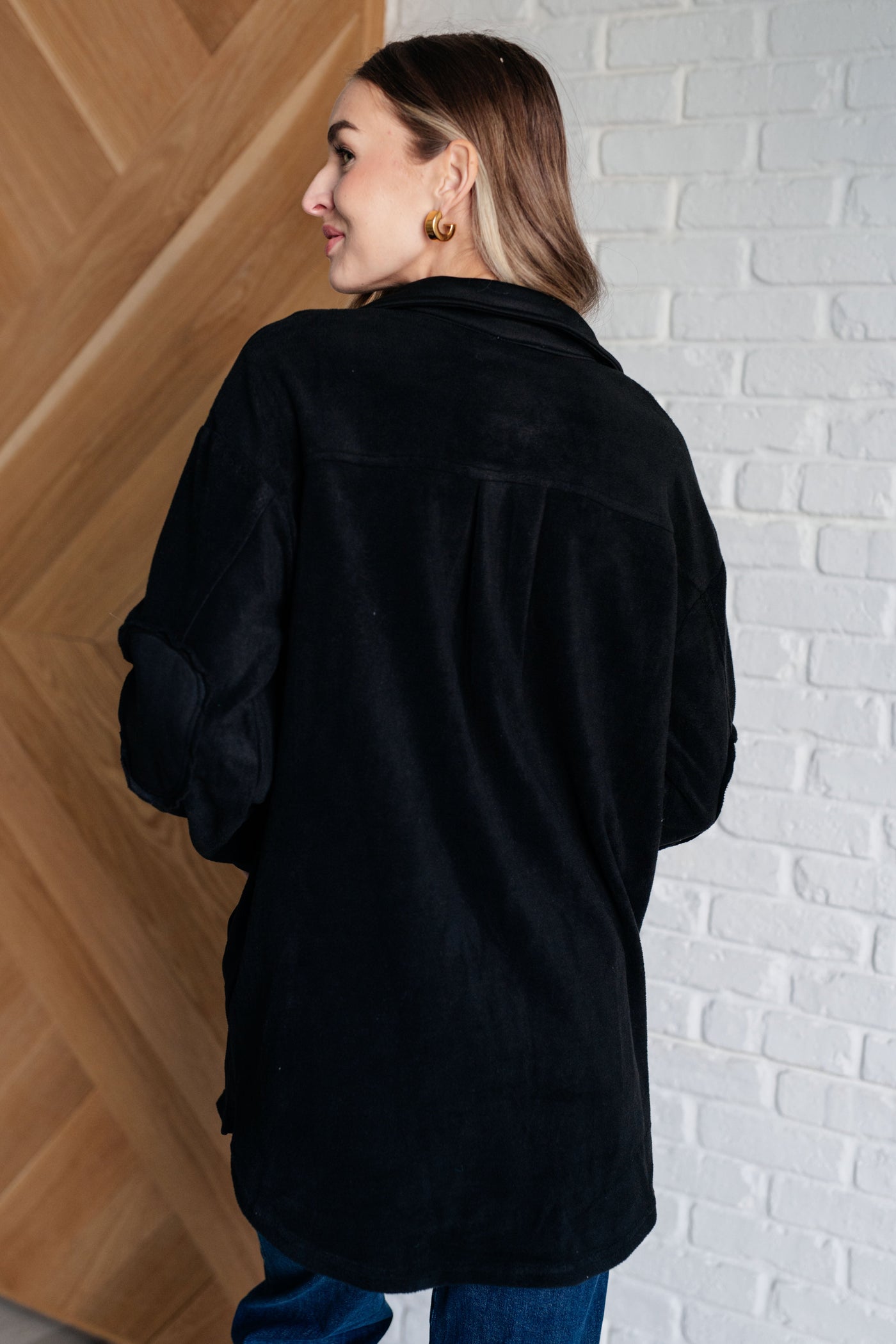 Fantastic in Fleece Jacket in Black Southern Soul Collectives