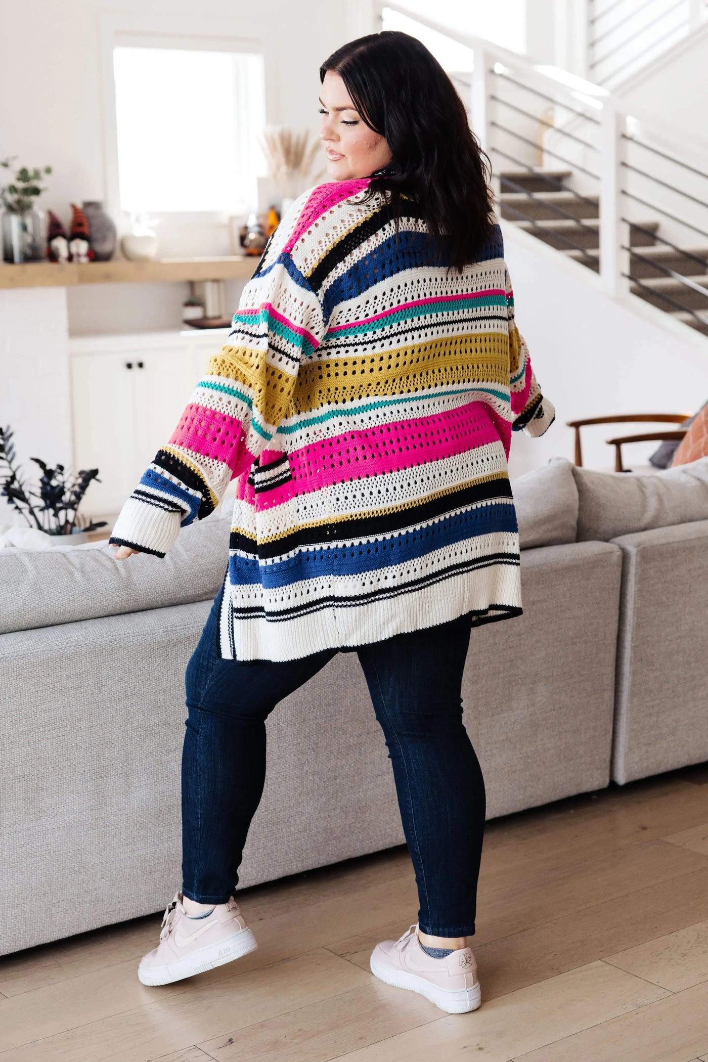 Felt Cute Striped Cardigan Womens Southern Soul Collectives