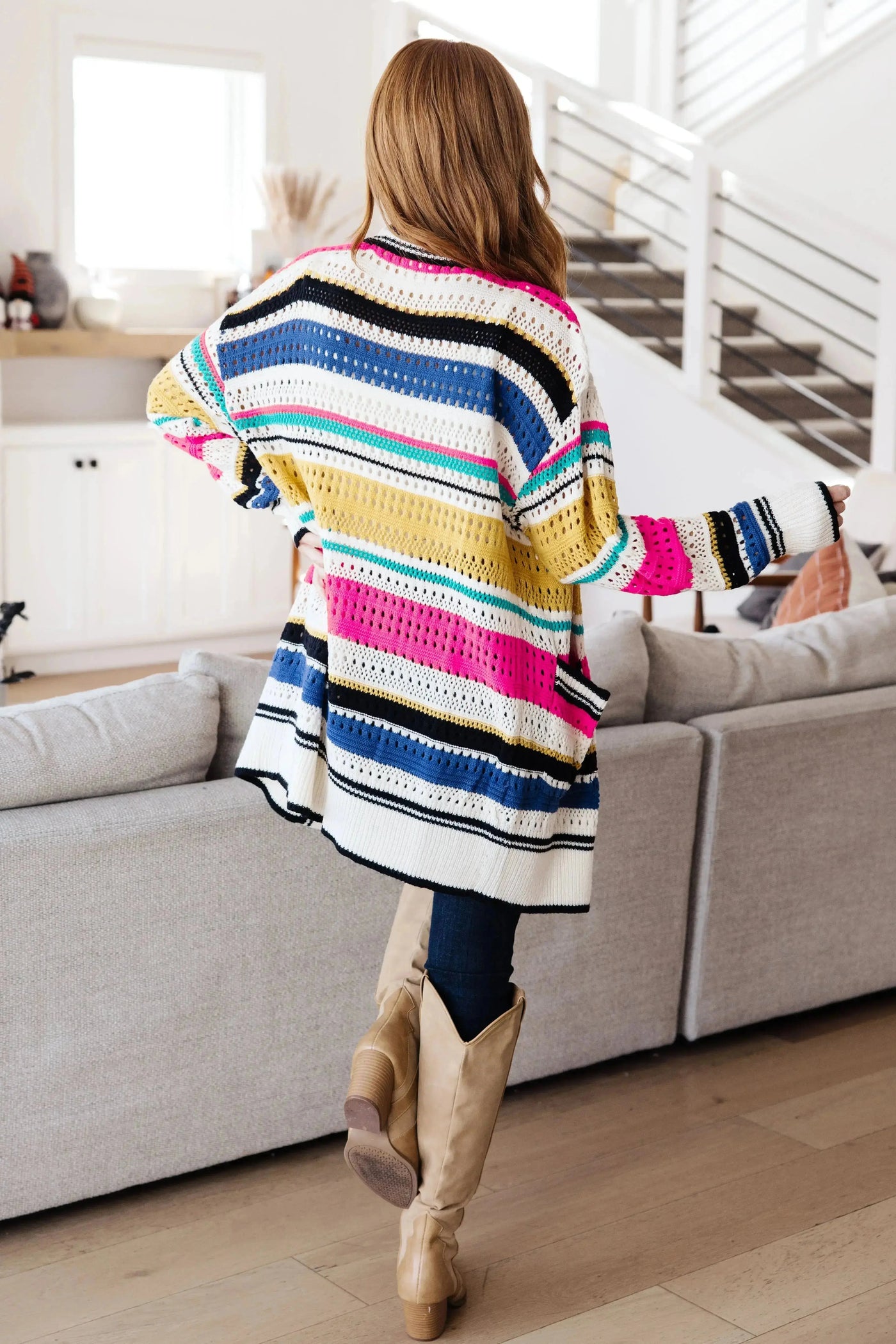 Felt Cute Striped Cardigan Womens Southern Soul Collectives
