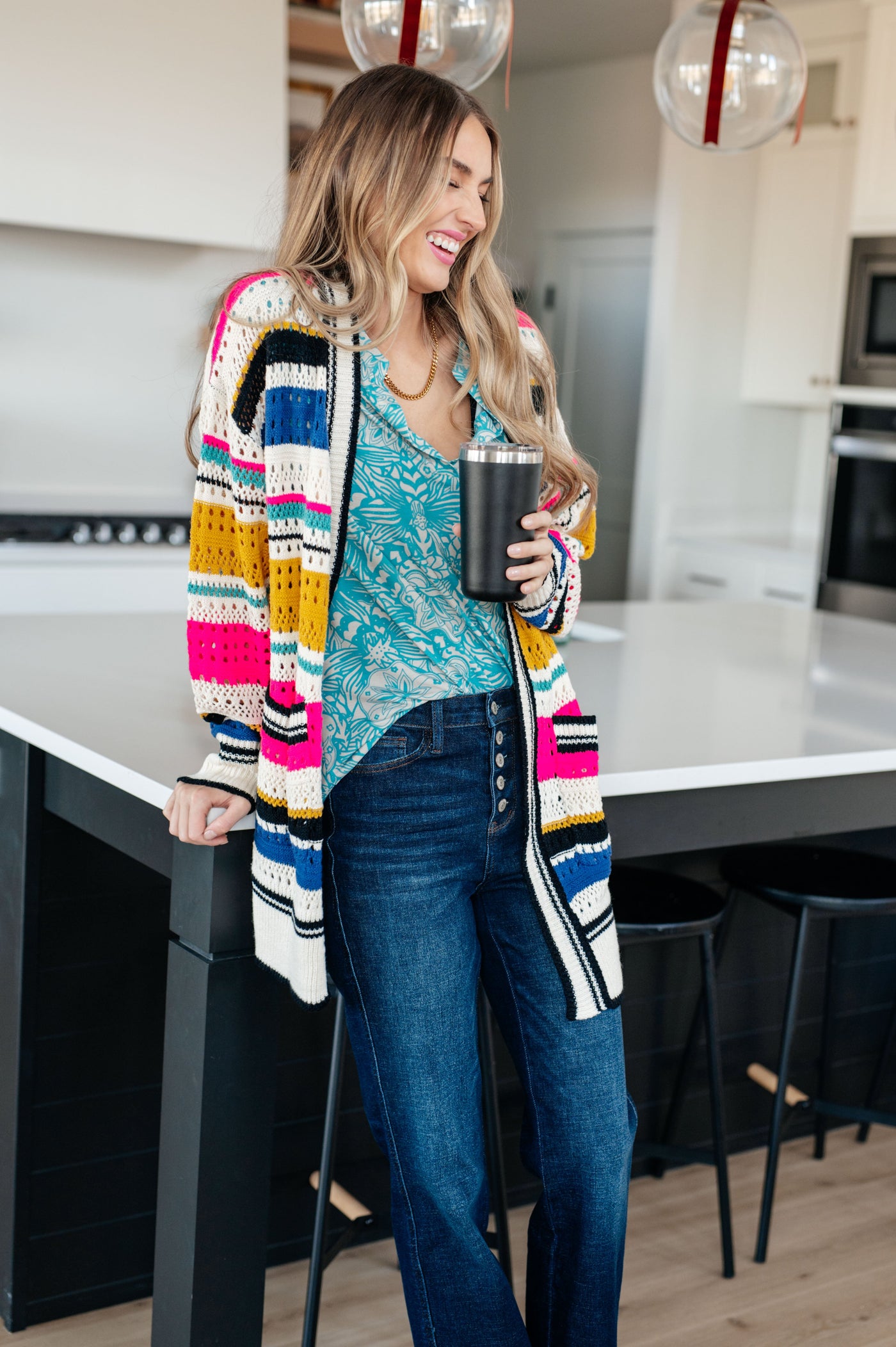 Felt Cute Striped Cardigan Womens Southern Soul Collectives