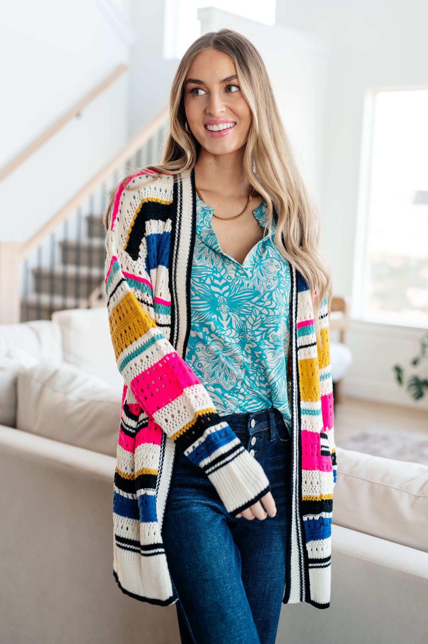 Felt Cute Striped Cardigan Womens Southern Soul Collectives