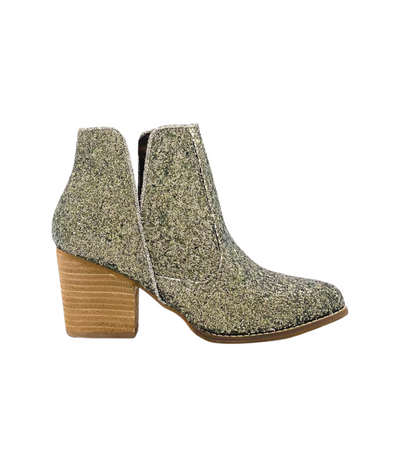 Fiera Booties in Bronze Southern Soul Collectives