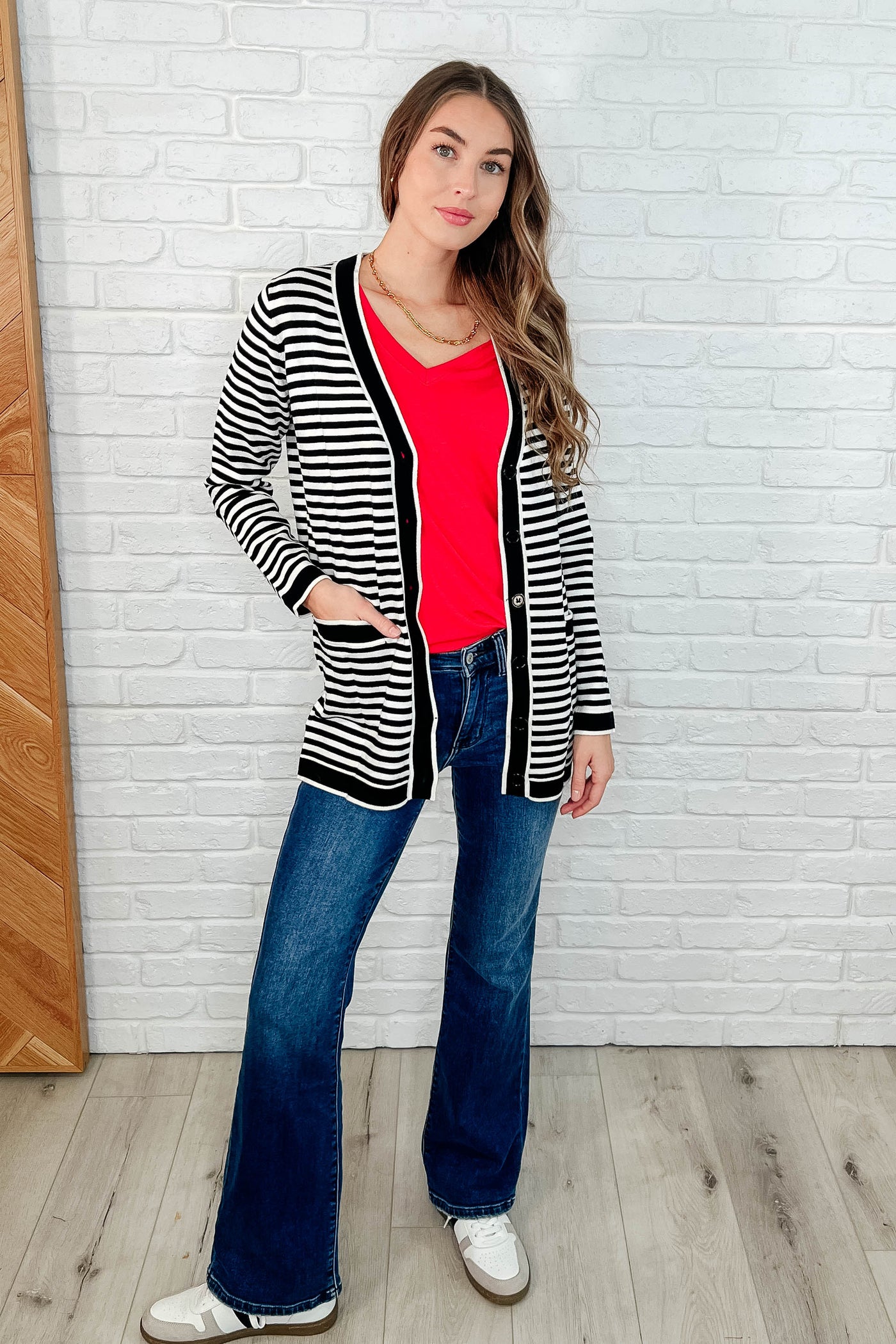 Finagle Your Way Striped Cardigan Southern Soul Collectives
