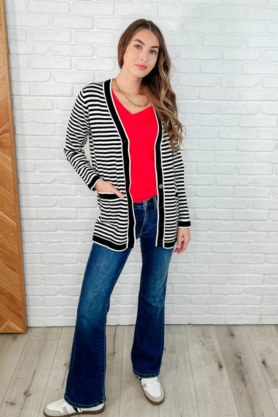 Finagle Your Way Striped Cardigan Southern Soul Collectives