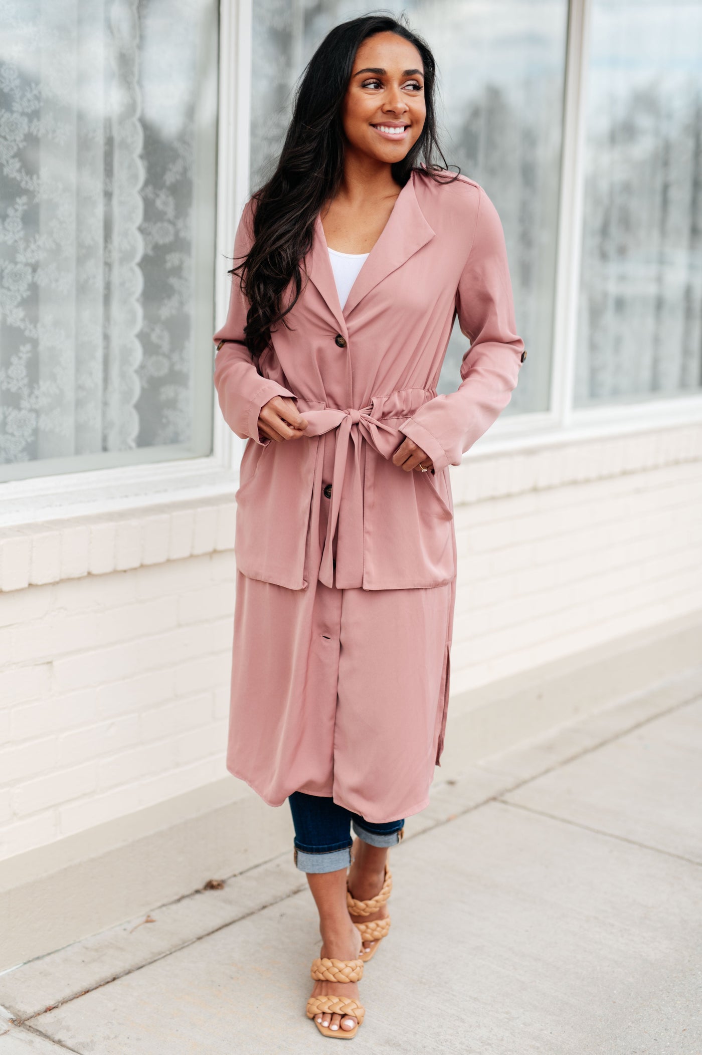 First Day Of Spring Jacket in Dusty Mauve Womens Southern Soul Collectives