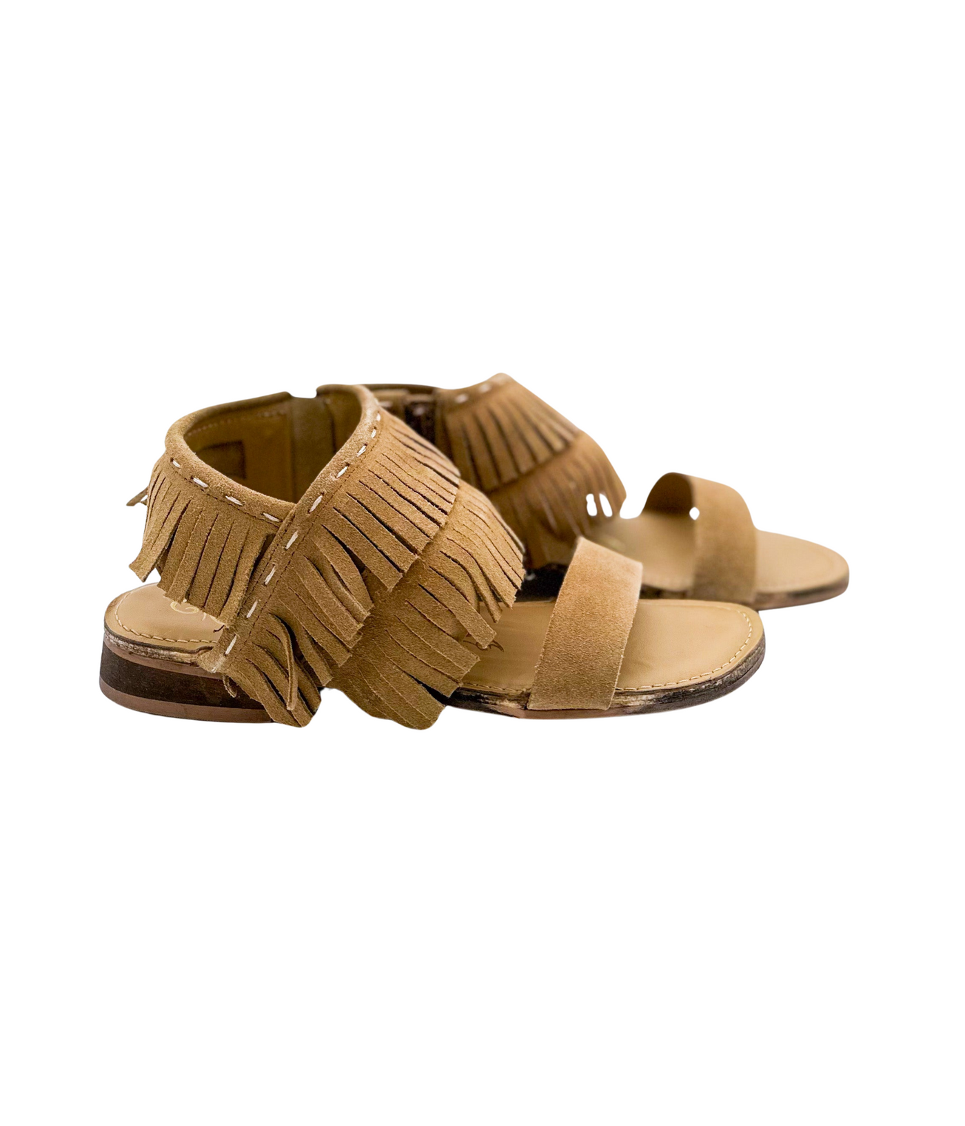 Fringe Star Sandal in Tan Southern Soul Collectives