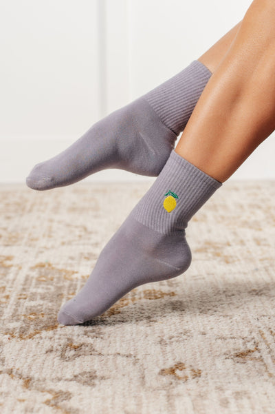 Fruit Snack Socks Set of 6 Southern Soul Collectives