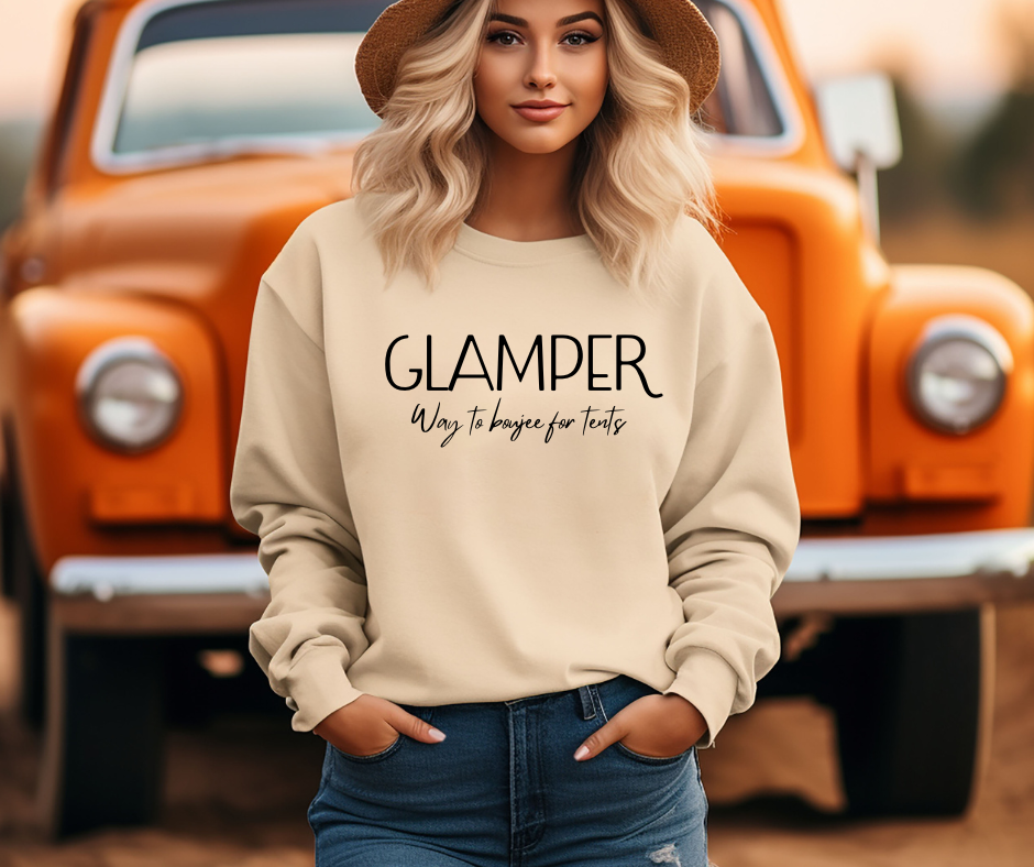 Glamper Graphic T-shirt and Sweatshirt