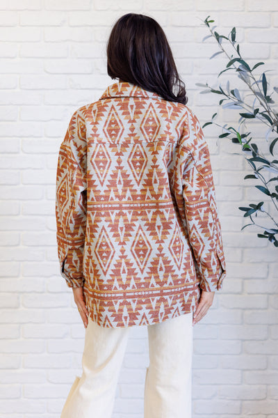 Gather Round Aztec Shacket Southern Soul Collectives