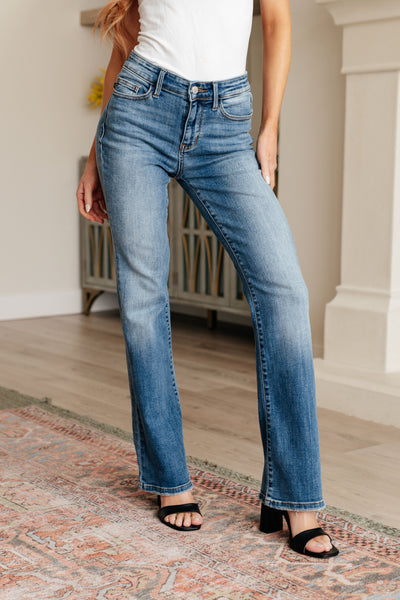 Judy Blue Genevieve Mid Rise Vintage Bootcut Jeans Southern Soul Collectives