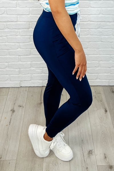 Giving the Run Around Joggers in Navy Southern Soul Collectives