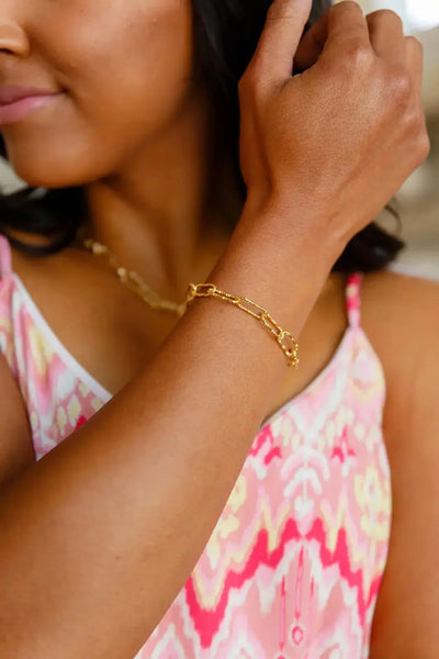 Glistening Paperclip Chain Bracelet Womens Southern Soul Collectives