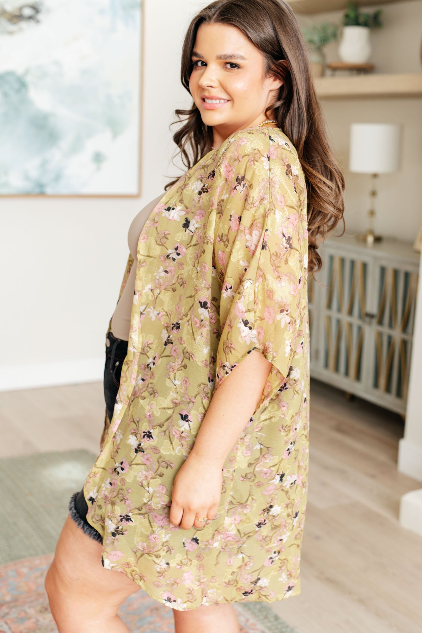 Go Anywhere Floral Kimono Southern Soul Collectives