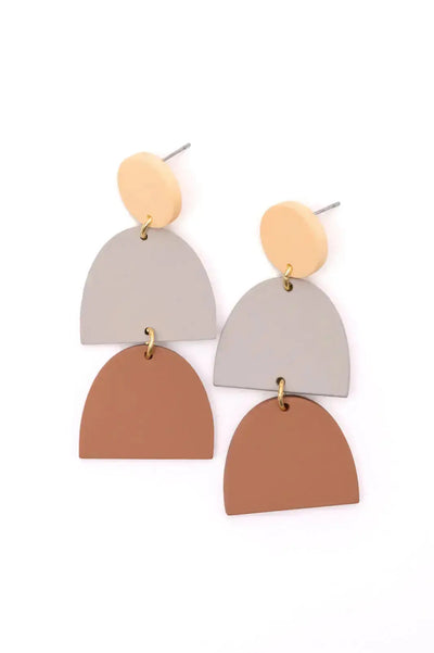 Going Higher Earrings in Brown Womens Southern Soul Collectives