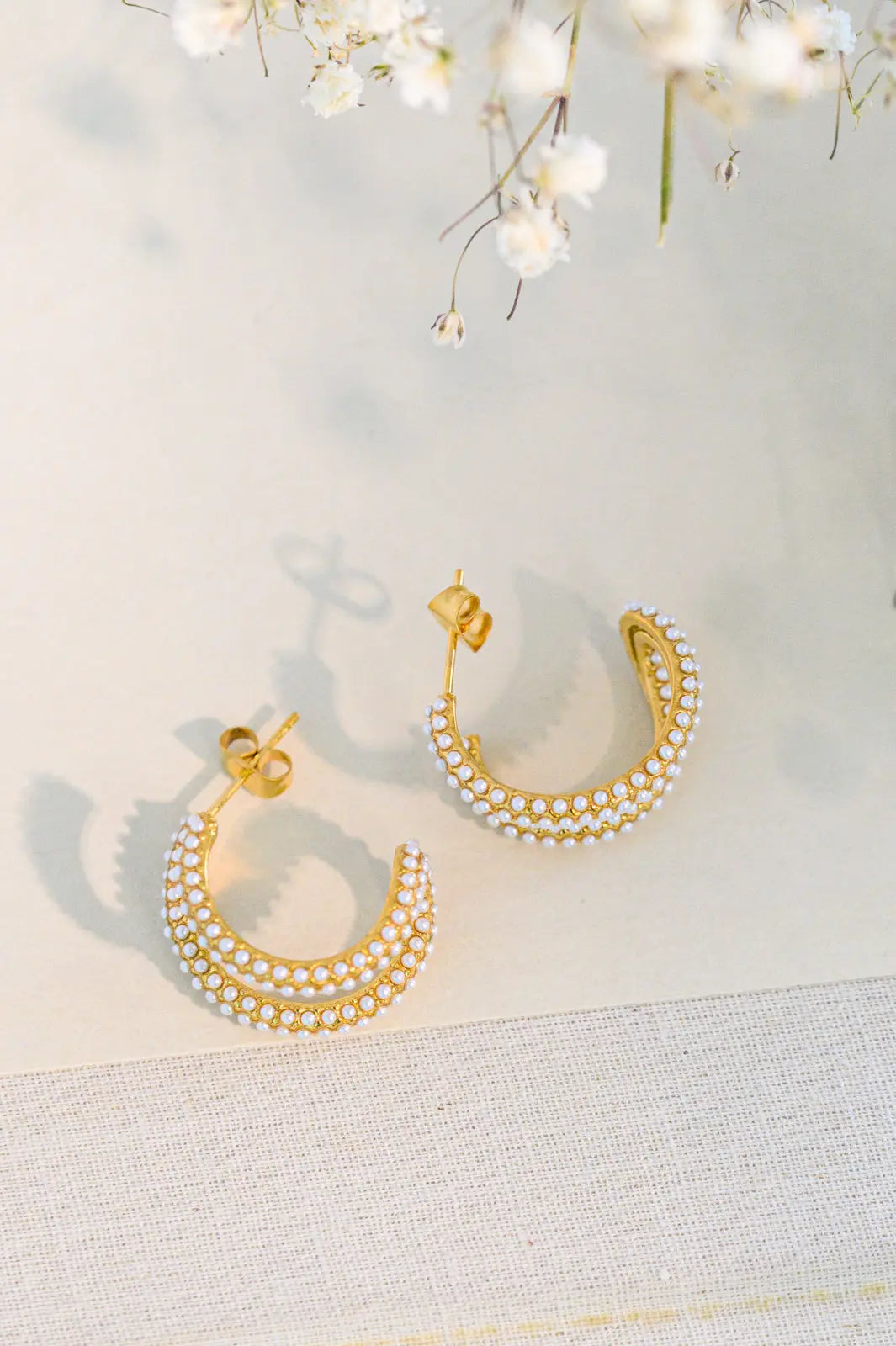 Golden Curve Earrings Womens Southern Soul Collectives