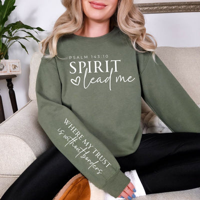 Spirit Lead Me Graphic Sweatshirt in Four Colors Southern Soul Collectives