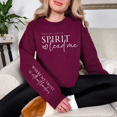 Spirit Lead Me Graphic Sweatshirt in Four Colors Southern Soul Collectives