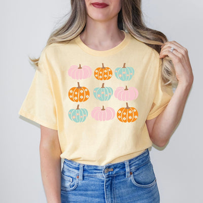 Cheerful Pumpkin Graphic Tee Southern Soul Collectives