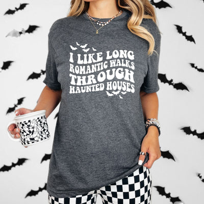 Long Haunted Walks Graphic Tee Southern Soul Collectives