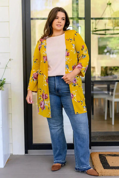 Grow As You Go Floral Cardigan Womens Southern Soul Collectives