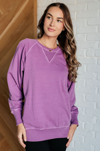 Hands Down Favorite Sweatshirt in Light Plum Southern Soul Collectives