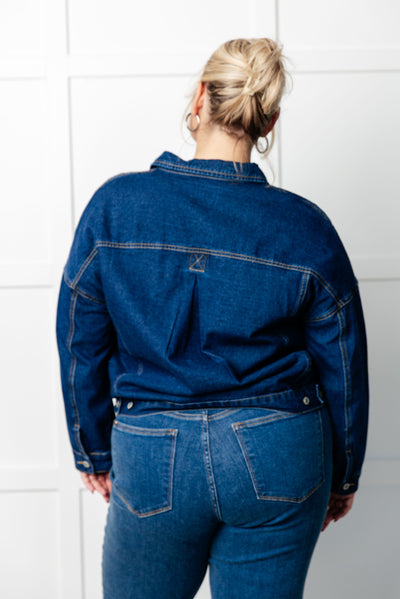 Have We Met Oversized Denim Jacket Southern Soul Collectives